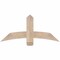 Ekena Millwork Bellingham Smooth Timber Gable Bracket, Douglas Fir, 48"W x 22"H x 1 1/2"D x 5 1/2"F, 11/12 Pitch GBW048X22X0206BEL00SDF - alternate 1